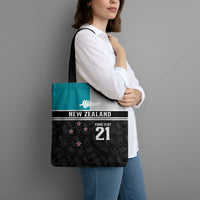 Custom NZ Cricket Pride Tote Bag Silver Fern Fan Supporter Apparel LT9 - Polynesian Pride