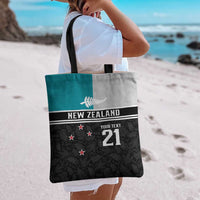 Custom NZ Cricket Pride Tote Bag Silver Fern Fan Supporter Apparel LT9 - Polynesian Pride
