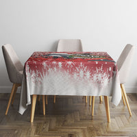 New Zealand Dolphin Terehu Christmas Tablecloth Maori Inspired Knitted Patterns LT9 - Polynesian Pride