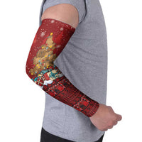 Funny Kiwi Bird Xmas Tree Arm Sleeves New Zealand Tribal Christmas Spirit LT9 - Polynesian Pride