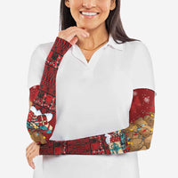 Funny Kiwi Bird Xmas Tree Arm Sleeves New Zealand Tribal Christmas Spirit LT9 - Polynesian Pride