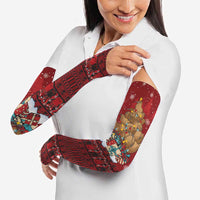 Funny Kiwi Bird Xmas Tree Arm Sleeves New Zealand Tribal Christmas Spirit LT9 - Polynesian Pride