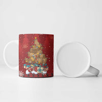Funny Kiwi Bird Xmas Tree Ceramic Mug New Zealand Tribal Christmas Spirit LT9 - Polynesian Pride