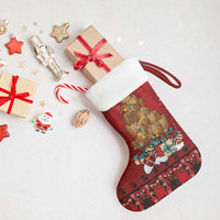 Funny Kiwi Bird Xmas Tree Christmas Stocking New Zealand Tribal Christmas Spirit LT9 - Polynesian Pride