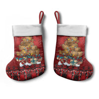Funny Kiwi Bird Xmas Tree Christmas Stocking New Zealand Tribal Christmas Spirit LT9 - Polynesian Pride