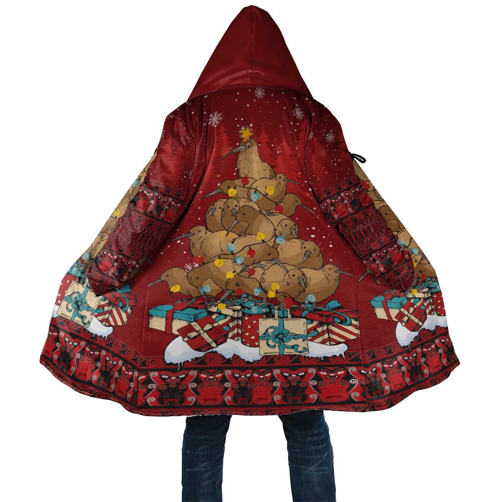Funny Kiwi Bird Xmas Tree Cloak New Zealand Tribal Christmas Spirit - Polynesian Pride