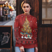 Funny Kiwi Bird Xmas Tree Ugly Christmas Sweater New Zealand Tribal Christmas Spirit LT9 - Polynesian Pride