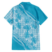 Hawaii Breadfruit Palaka Family Matching Long Sleeve Bodycon Dress and Hawaiian Shirt Polu Maile Lei LT9 - Polynesian Pride