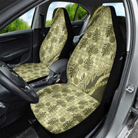 Hawaii Breadfruit Palaka Car Seat Cover Omaomao Maile Lei LT9 - Polynesian Pride