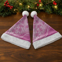 Hawaii Breadfruit Palaka Christmas Santa Hat Omaomao Ulaula Maile Lei LT9 - Polynesian Pride