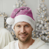 Hawaii Breadfruit Palaka Christmas Santa Hat Omaomao Ulaula Maile Lei LT9 - Polynesian Pride