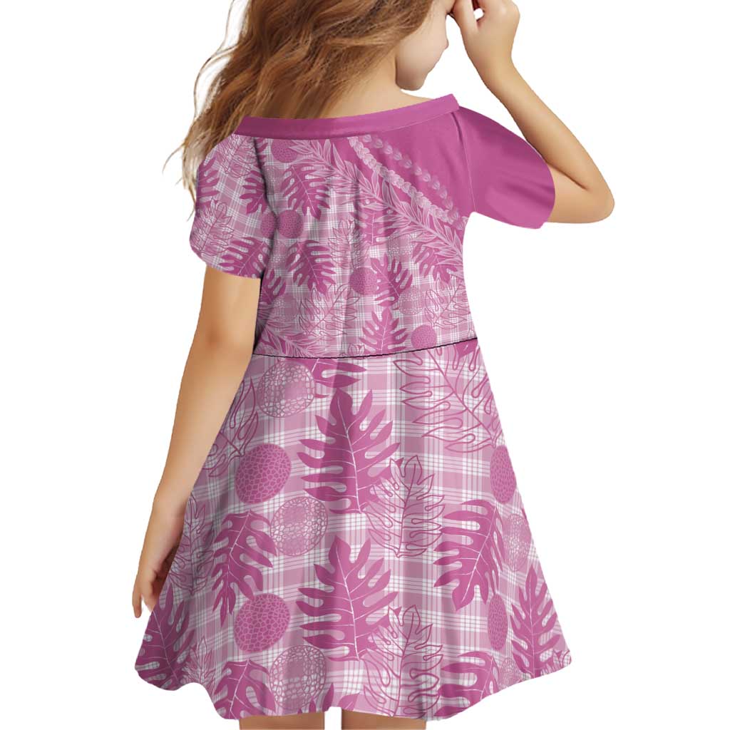 Hawaii Breadfruit Palaka Family Matching Off Shoulder Maxi Dress and Hawaiian Shirt Omaomao Ulaula Maile Lei LT9 - Polynesian Pride