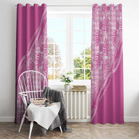 Hawaii Breadfruit Palaka Window Curtain Omaomao Ulaula Maile Lei - Polynesian Pride