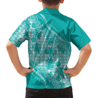 Hawaii Breadfruit Palaka Hawaiian Shirt Polu Opal Maile Lei LT9 - Polynesian Pride