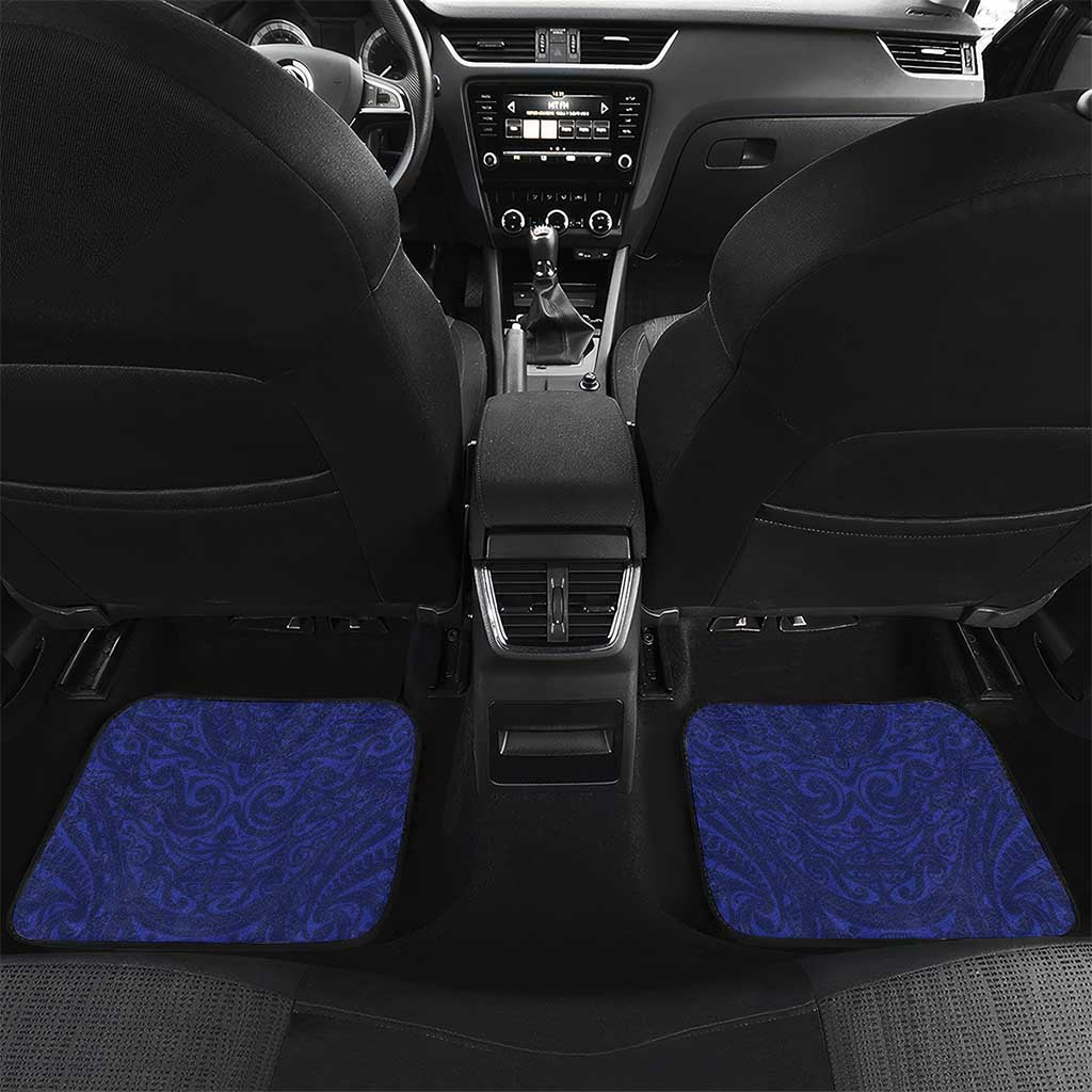 American Samoa Heart Tribal Personalized Car Mats Polynesian Patterns