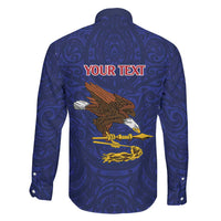 American Samoa Heart Tribal Personalized Family Matching Long Sleeve Bodycon Dress and Hawaiian Shirt Polynesian Patterns LT9 - Polynesian Pride