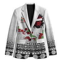 Fiji Heart Tribal Personalised Blazer Polynesian Patterns