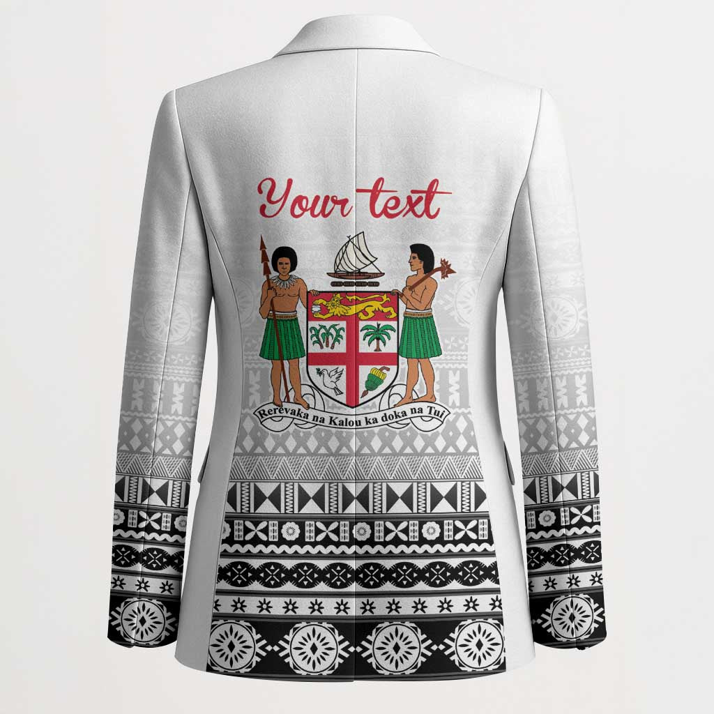 Fiji Heart Tribal Personalised Blazer Polynesian Patterns