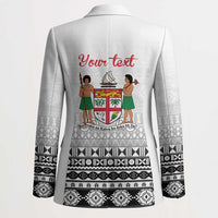 Fiji Heart Tribal Personalised Blazer Polynesian Patterns