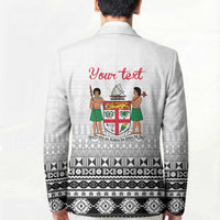 Fiji Heart Tribal Personalised Blazer Polynesian Patterns