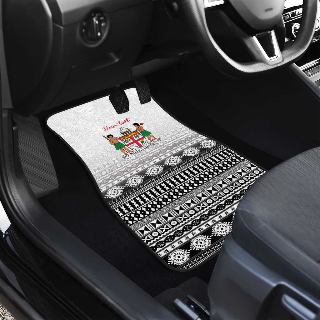 Fiji Heart Tribal Personalised Car Mats Polynesian Patterns