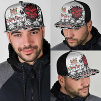 Fiji Heart Tribal Personalised Mesh Trucker Cap Polynesian Patterns