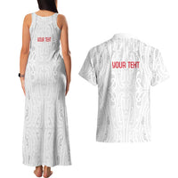 New Zealand Maori Heart Tribal Personalised Couples Matching Tank Maxi Dress and Hawaiian Shirt Polynesian Patterns LT9 - Polynesian Pride