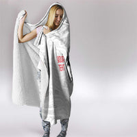 New Zealand Maori Heart Tribal Personalised Hooded Blanket Polynesian Patterns