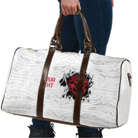 New Zealand Maori Heart Tribal Personalised Travel Bag Polynesian Patterns LT9 - Polynesian Pride