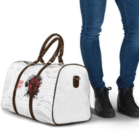 New Zealand Maori Heart Tribal Personalised Travel Bag Polynesian Patterns LT9 - Polynesian Pride