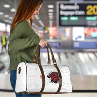New Zealand Maori Heart Tribal Personalised Travel Bag Polynesian Patterns LT9 - Polynesian Pride