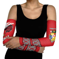 Tonga Heart Tribal Personalised Arm Sleeves Polynesian Patterns
