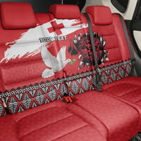 Tonga Heart Tribal Personalised Back Car Seat Cover Polynesian Patterns