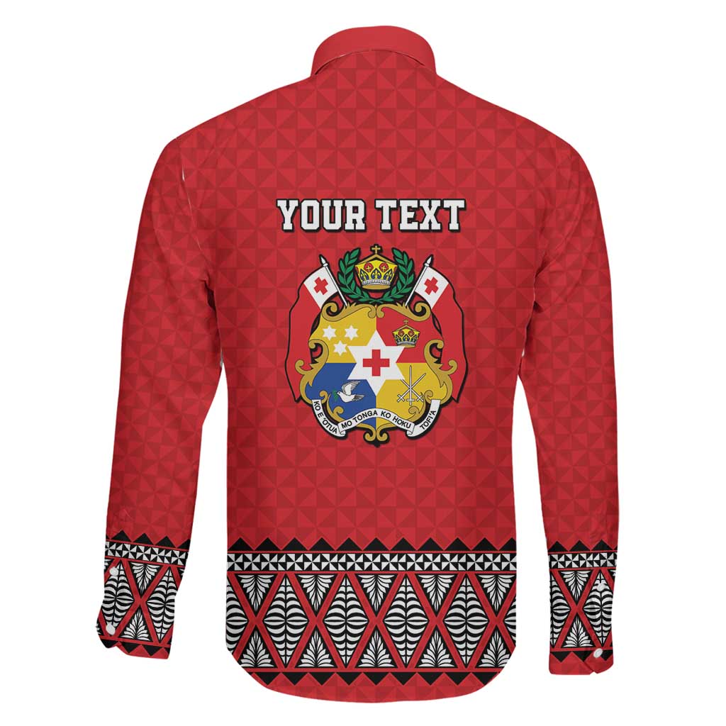 Tonga Heart Tribal Personalised Family Matching Long Sleeve Bodycon Dress and Hawaiian Shirt Polynesian Patterns LT9 - Polynesian Pride