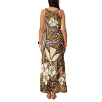 Personalised Hawaii Tribal Humpback Whale Family Matching Tank Maxi Dress and Hawaiian Shirt Melemele Hibiscus Seamless Pattern LT9 - Polynesian Pride