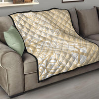 Custom Indo Fijians Quilt Fiji ke Hindustani Polyneisan Paisley Beige Style