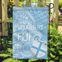 Custom Indo Fijians Garden Flag Fiji ke Hindustani Polyneisan Paisley Blue Style LT9 Garden Flag Blue - Polynesian Pride