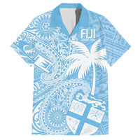 Custom Indo Fijians Hawaiian Shirt Fiji ke Hindustani Polyneisan Paisley Blue Style LT9 Blue - Polynesian Pride