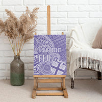 Custom Indo Fijians Canvas Wall Art Fiji ke Hindustani Polyneisan Paisley Purple Style LT9 - Polynesian Pride