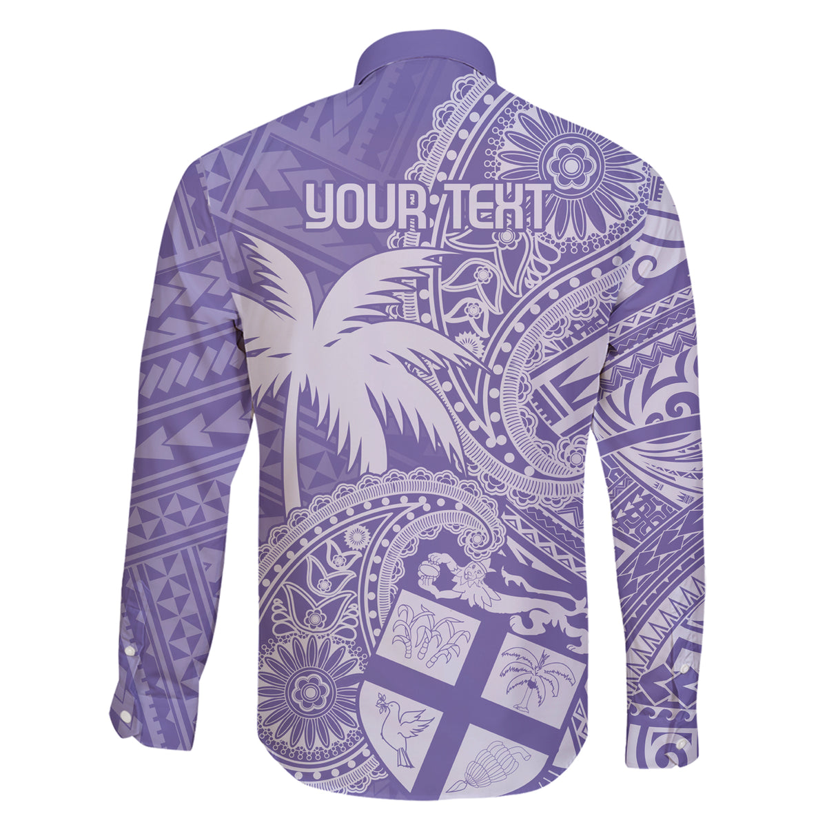 Custom Indo Fijians Family Matching Short Sleeve Bodycon Dress and Hawaiian Shirt Fiji ke Hindustani Polyneisan Paisley Purple Style LT9 - Polynesian Pride