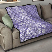 Custom Indo Fijians Quilt Fiji ke Hindustani Polyneisan Paisley Purple Style LT9 - Polynesian Pride