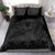 Queensland Maori Rugby Nga Hau e Wha Bedding Set Black Motif