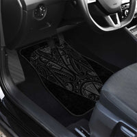 Queensland Maori Rugby Nga Hau e Wha Car Mats Black Motif LT9 - Polynesian Pride