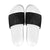 Queensland Maori Rugby Nga Hau e Wha Slide Sandals Black Motif - Polynesian Pride