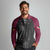 Queensland Maori Rugby Nga Hau e Wha Long Sleeve Polo Shirt Maroon Motif