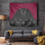 Queensland Maori Rugby Nga Hau e Wha Tapestry Maroon Motif