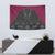Queensland Maori Rugby Nga Hau e Wha Tapestry Maroon Motif