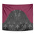 Queensland Maori Rugby Nga Hau e Wha Tapestry Maroon Motif