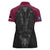 Queensland Maori Rugby Nga Hau e Wha Women Polo Shirt Maroon Motif