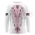 Queensland Maori Rugby Nga Hau e Wha Long Sleeve Polo Shirt White Motif